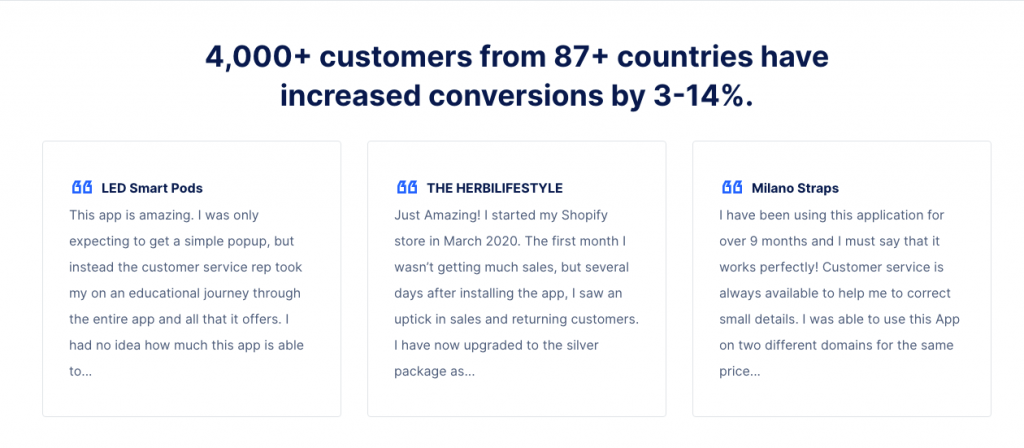 Shopify conversion rates